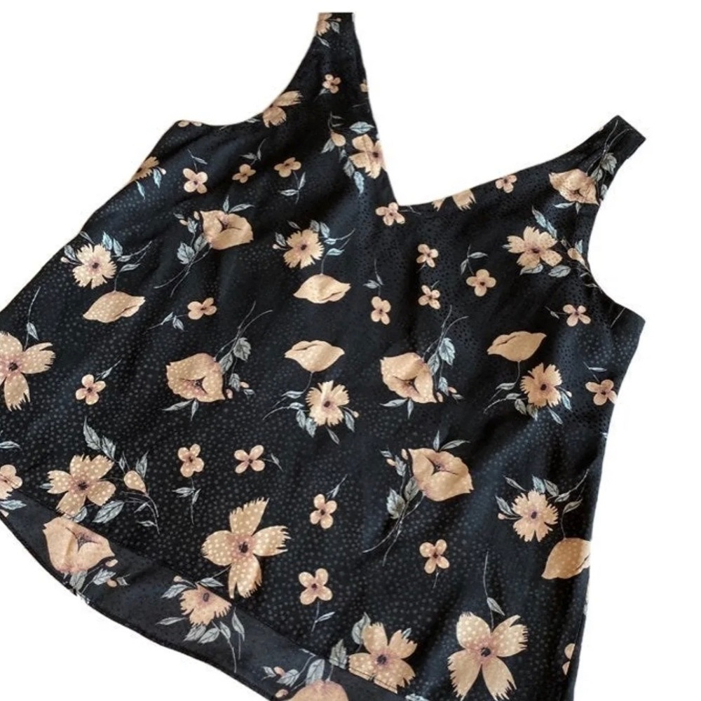SOLD đNWT Rebecca Taylor Silk Daniella Floral Tank - Picture 4 of 9
